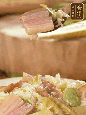 拌入蔬菜，菜綠意自然來(lái)都被香迷糊了