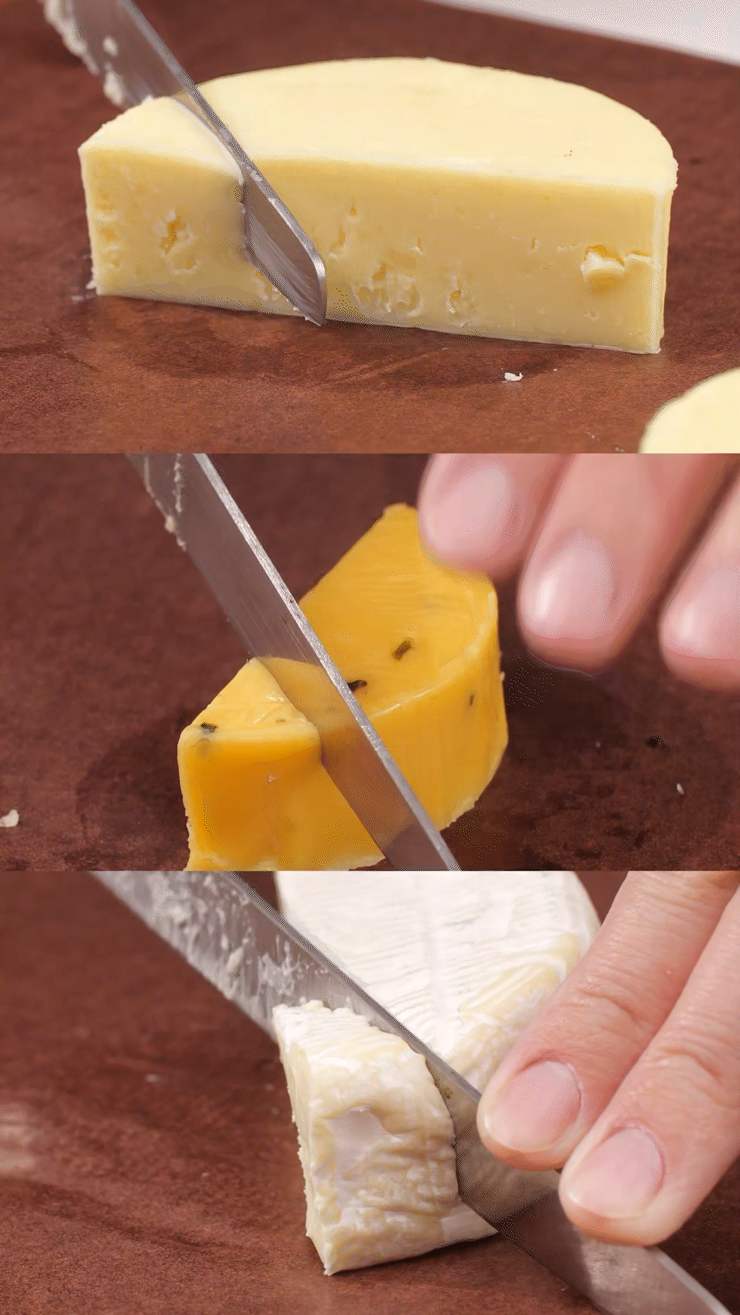 開(kāi)心果去殼去皮、奶酪切塊，